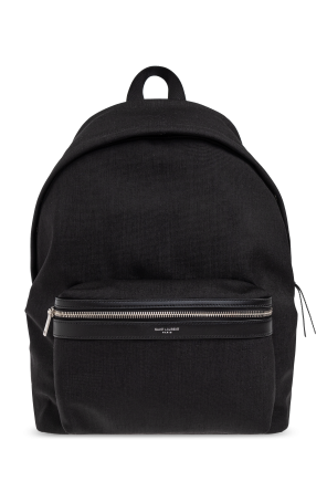 Black Backpack 'City' Saint Laurent - Vitkac France